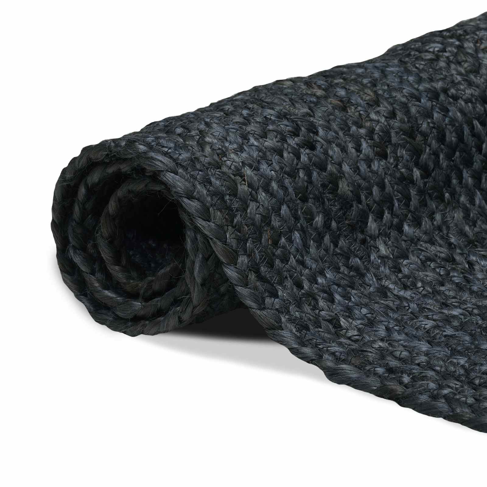 Tepisi za područja Pravokutni Tamnosiva 80 x 400 cm Juta