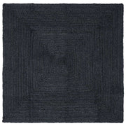 Tepisi za područja Pravokutni Tamnosiva 120 x 120 cm Juta