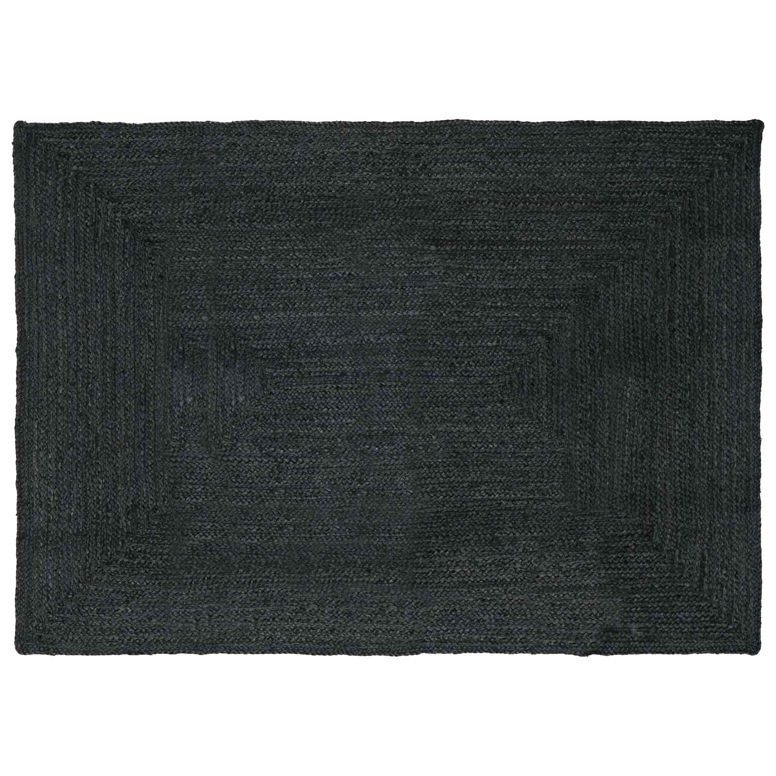 Tepisi za područja Pravokutni Tamnosiva 160 x 230 cm Juta