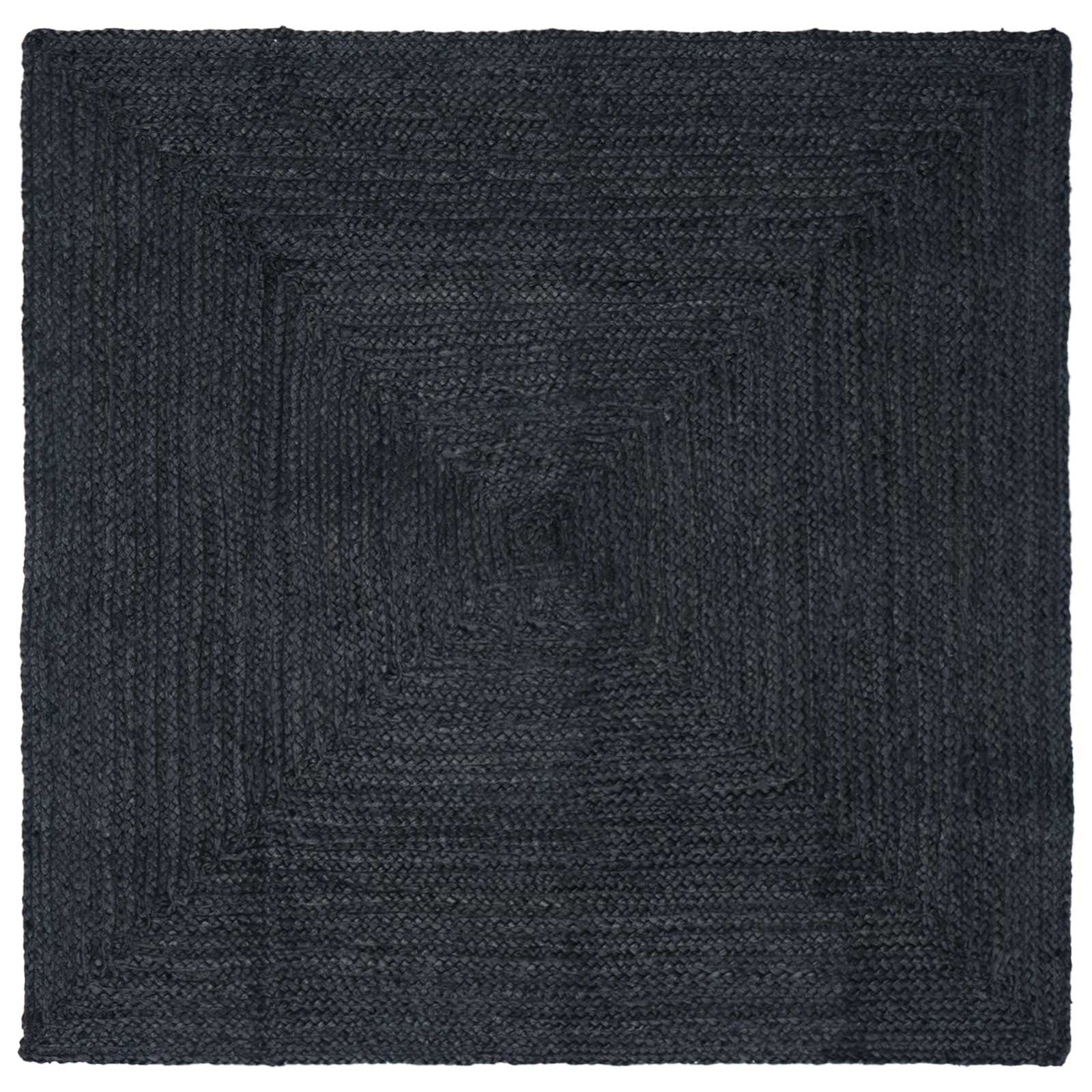 Tepisi za područja Pravokutni Tamnosiva 300 x 300 cm Juta