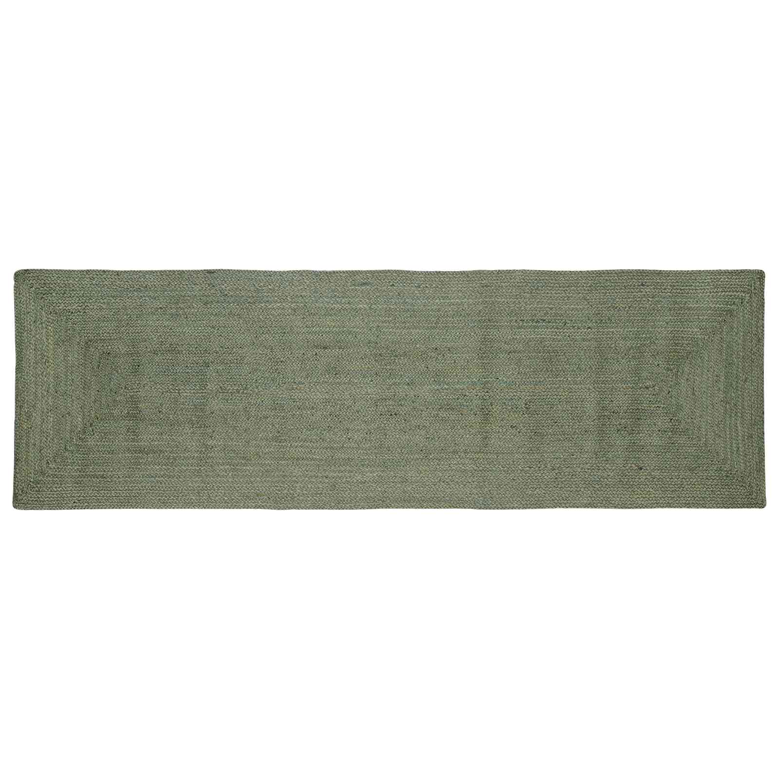 Tepisi za područja Pravokutni Maslinastozelena 80 x 300 cm Juta