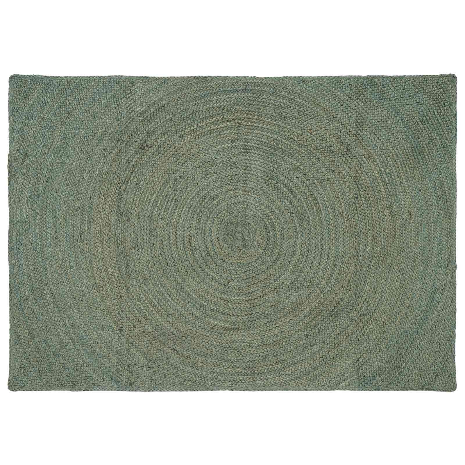 Tepisi za područja Maslinastozelena 120 x 170 cm Juta