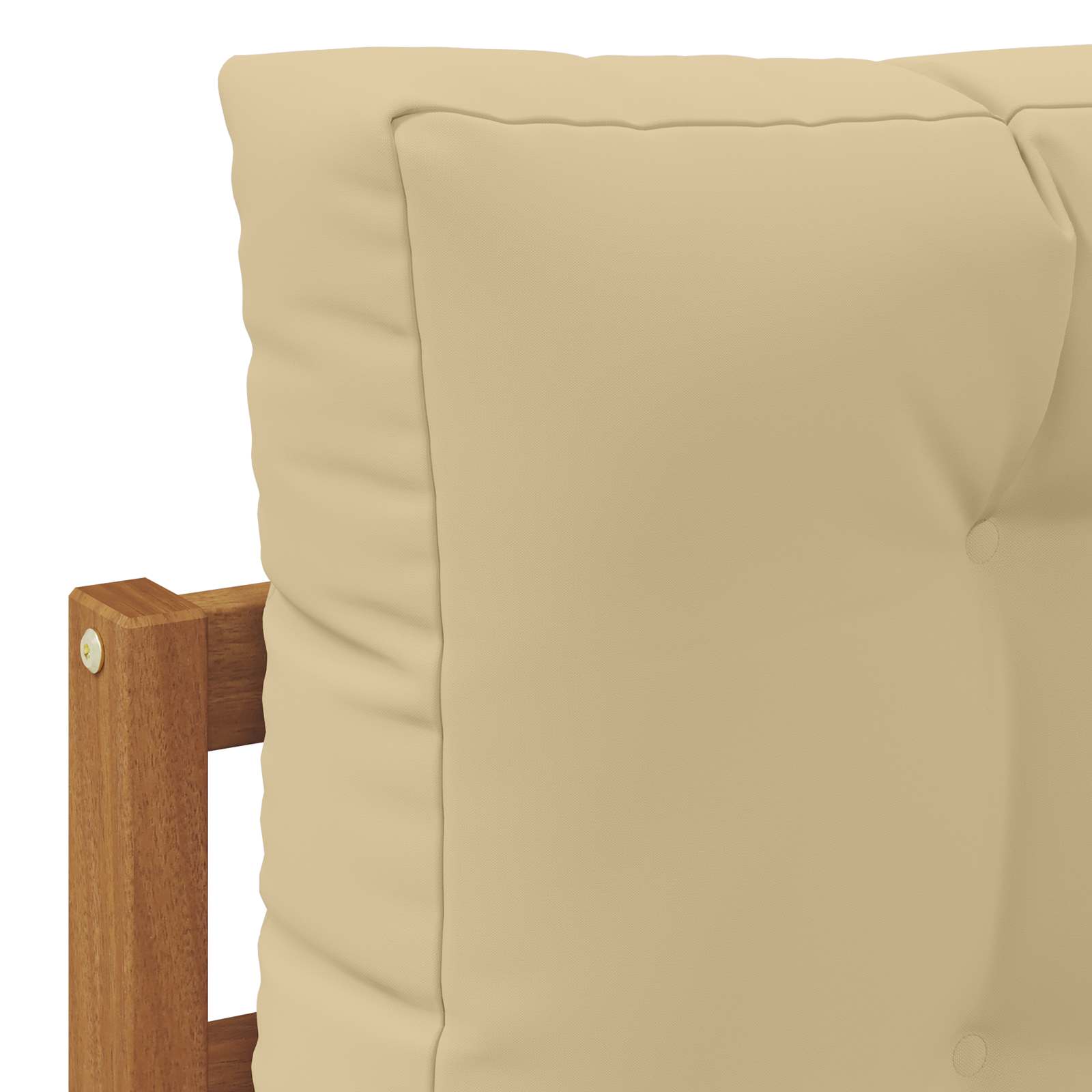 Set vanjskih sofa 3 pcs Prirodna i bež Poliester