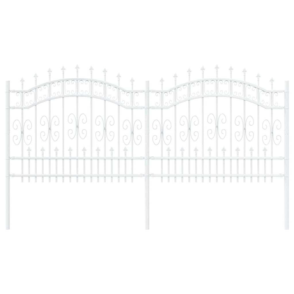 Vrtna Ograda KAMPEN 240 x 140 cm Mesh Bijelo