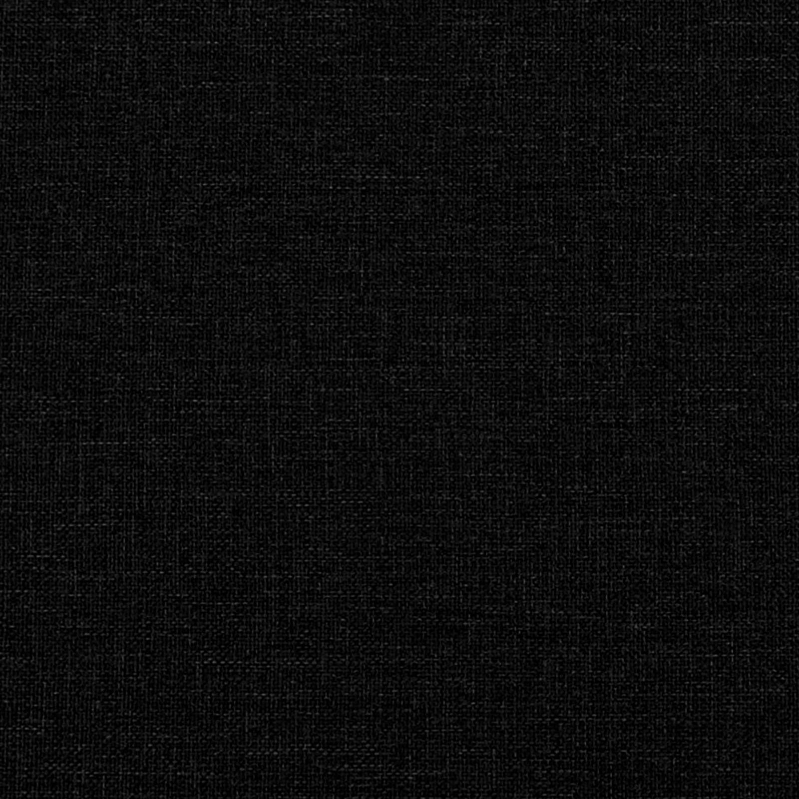Krevet za djecu s uzglavljem Crna 90 x 200 cm Tkanina