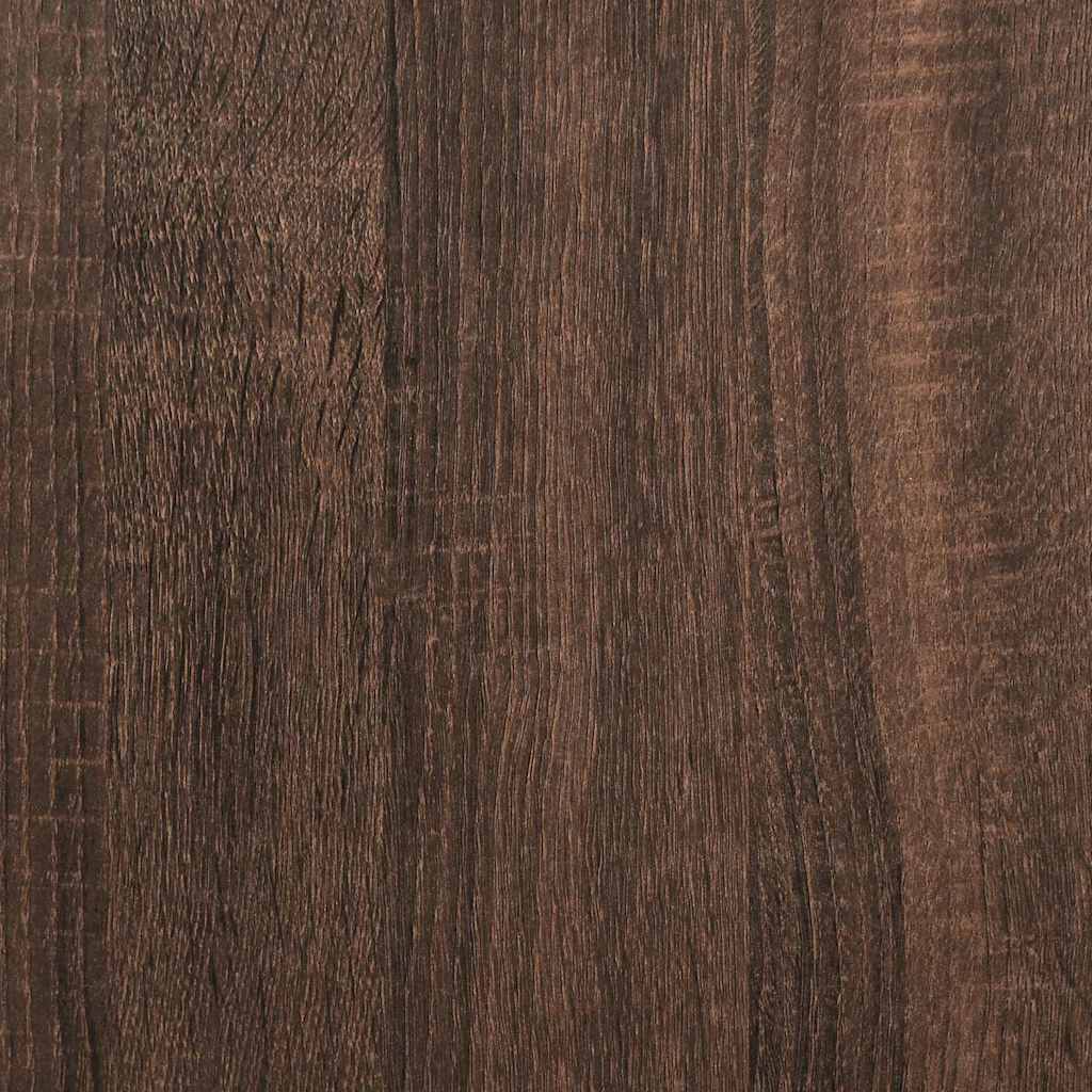 Gornji dio stola Smeđi hrast Ø 30 x 1,5 cm Konstruirano drvo