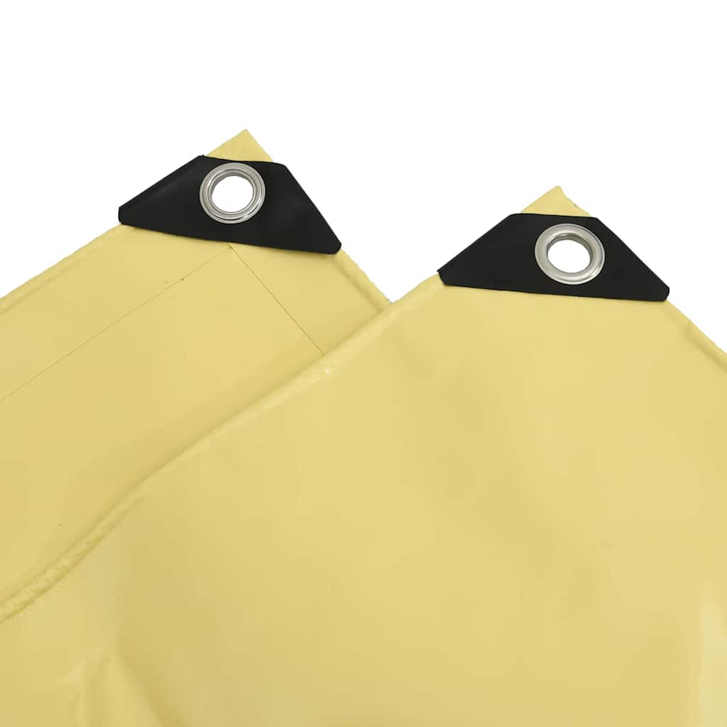 Cerada 650g / m² Bež 2,5 x 3,5 m Platno s PVC premazom
