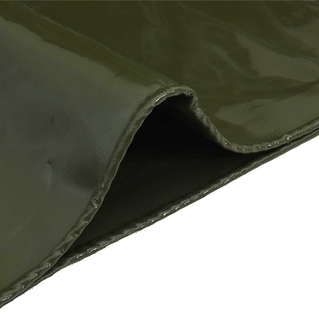 Cerada 650g / m² Maslinasto zelena 5 x 8 m Platno s PVC premazom