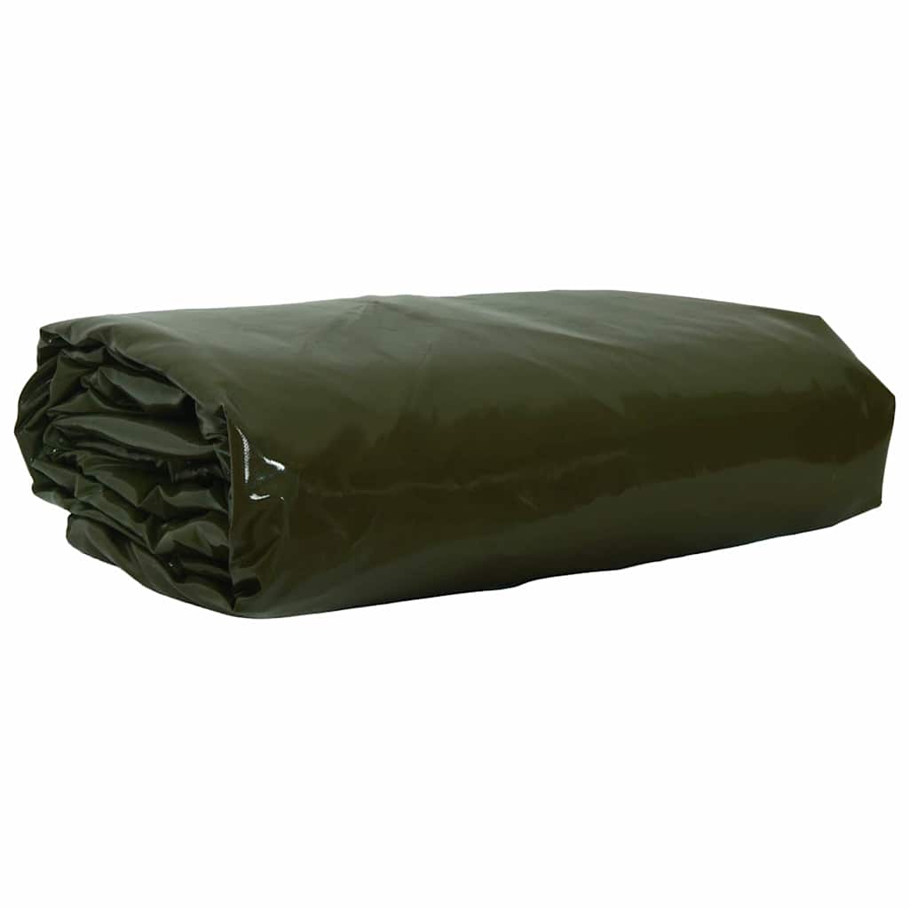 Cerada 650g / m² Maslinasto zelena 5 x 8 m Platno s PVC premazom