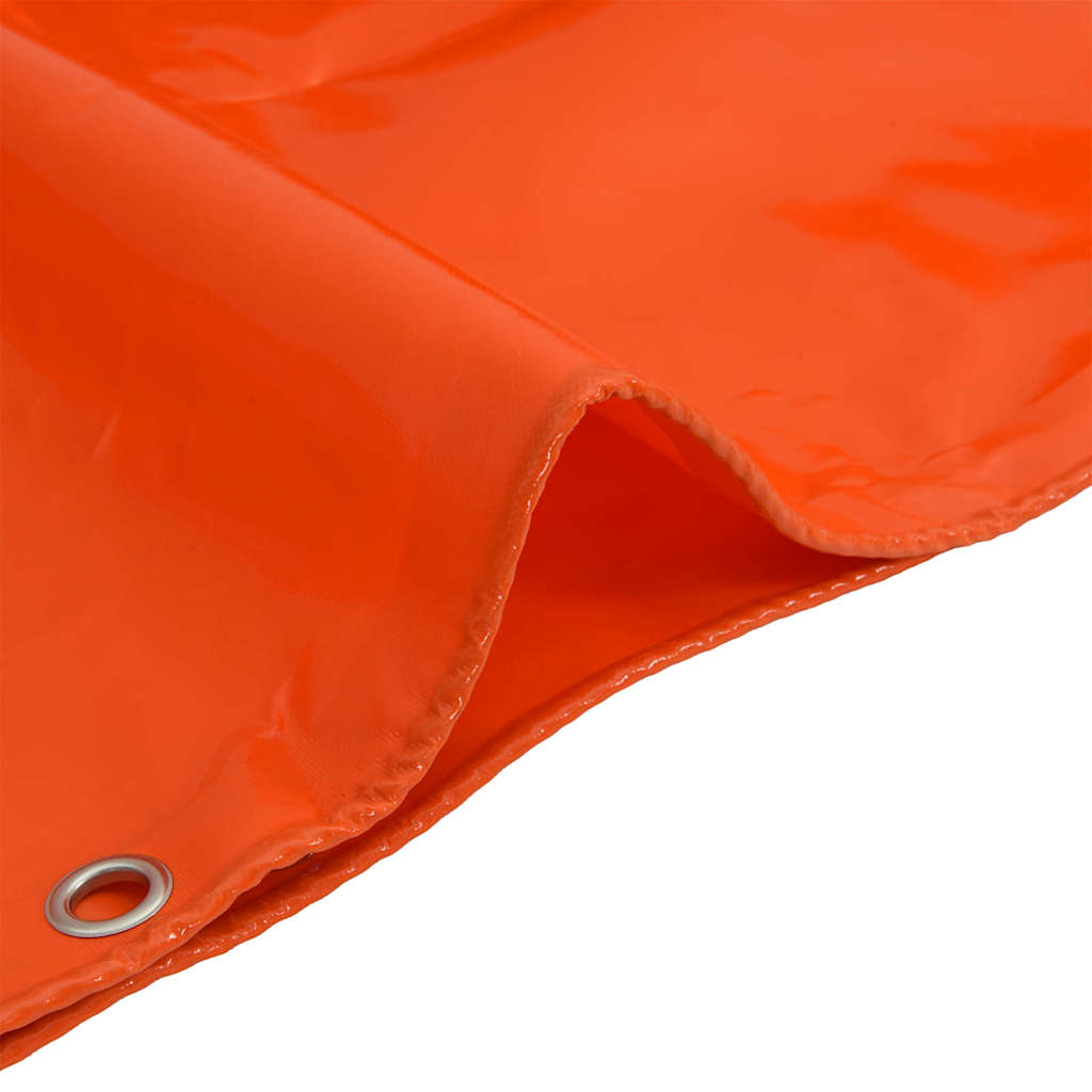 Cerada 650g / m² Narančasta 1,5 x 2,5 m Platno s PVC premazom