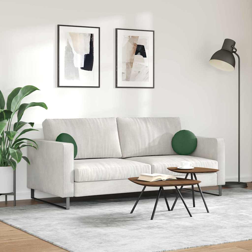 Jastučići za sjedenje 2 pcs Tamnozelena Ø30 x 13 cm