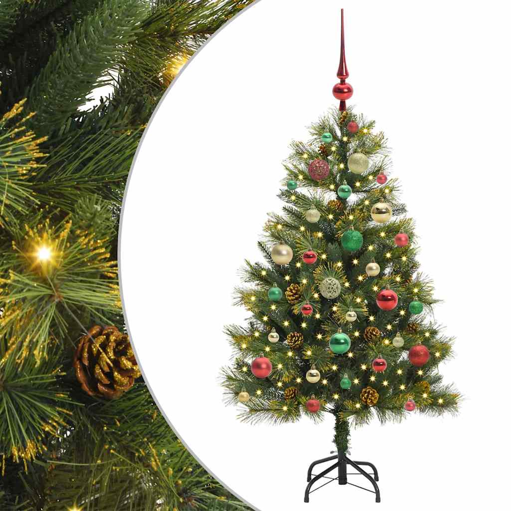 Umjetno Drvo za Božić s Šišarkama Zelena 120 cm