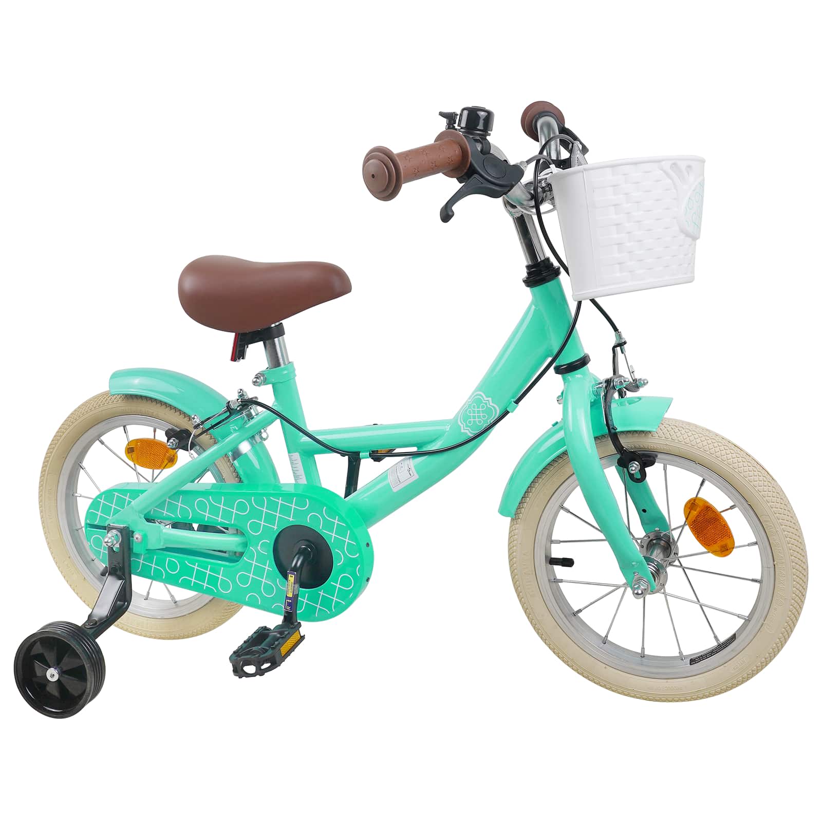 Dječji Bicikl 16 Inča za 4-6 godina Morska zelena