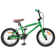 BMX Bicikl 18 Inča za djecu od 7 do 10 godina Zelena