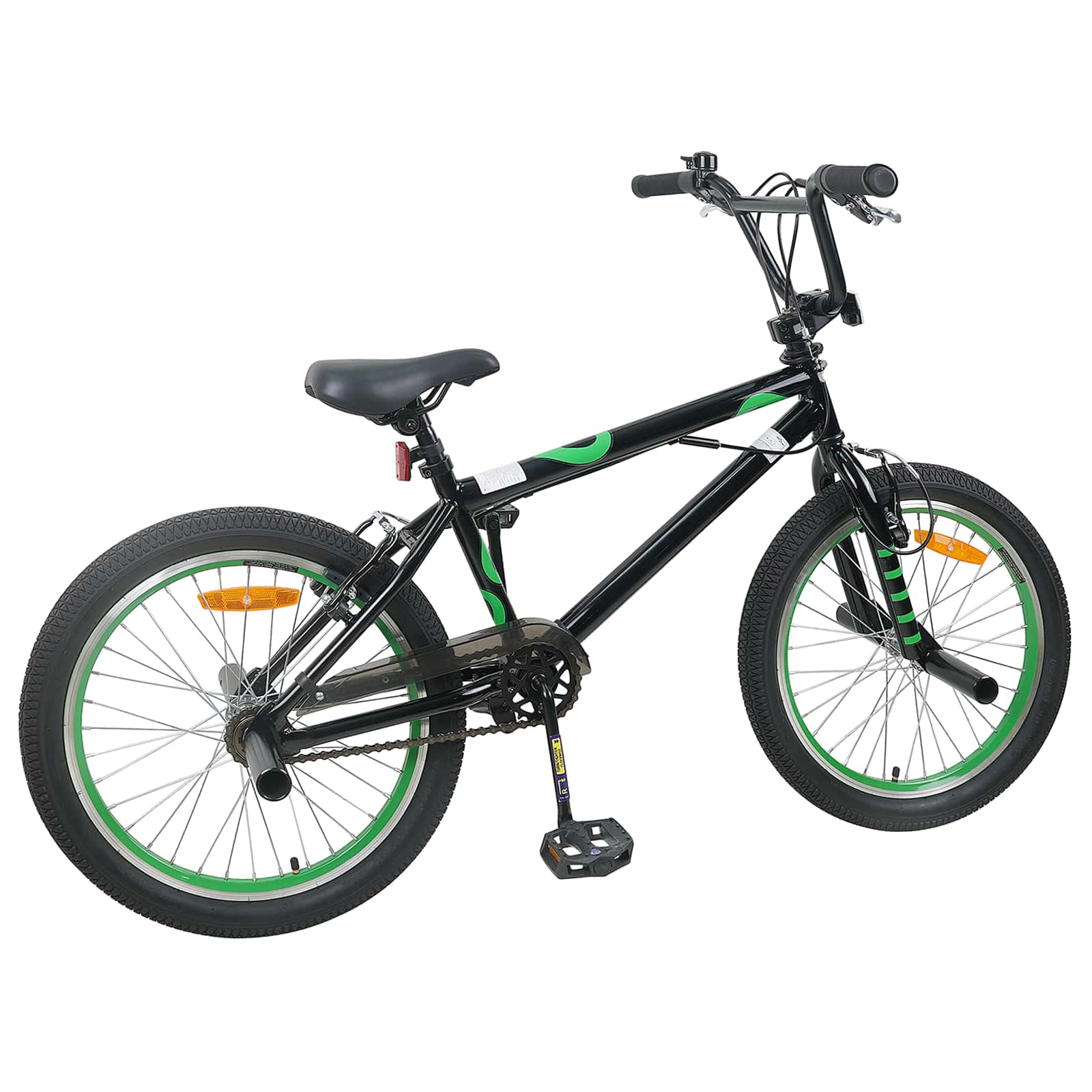 BMX Bicikl 20 Inča za osobe starije od 9 godina Crna