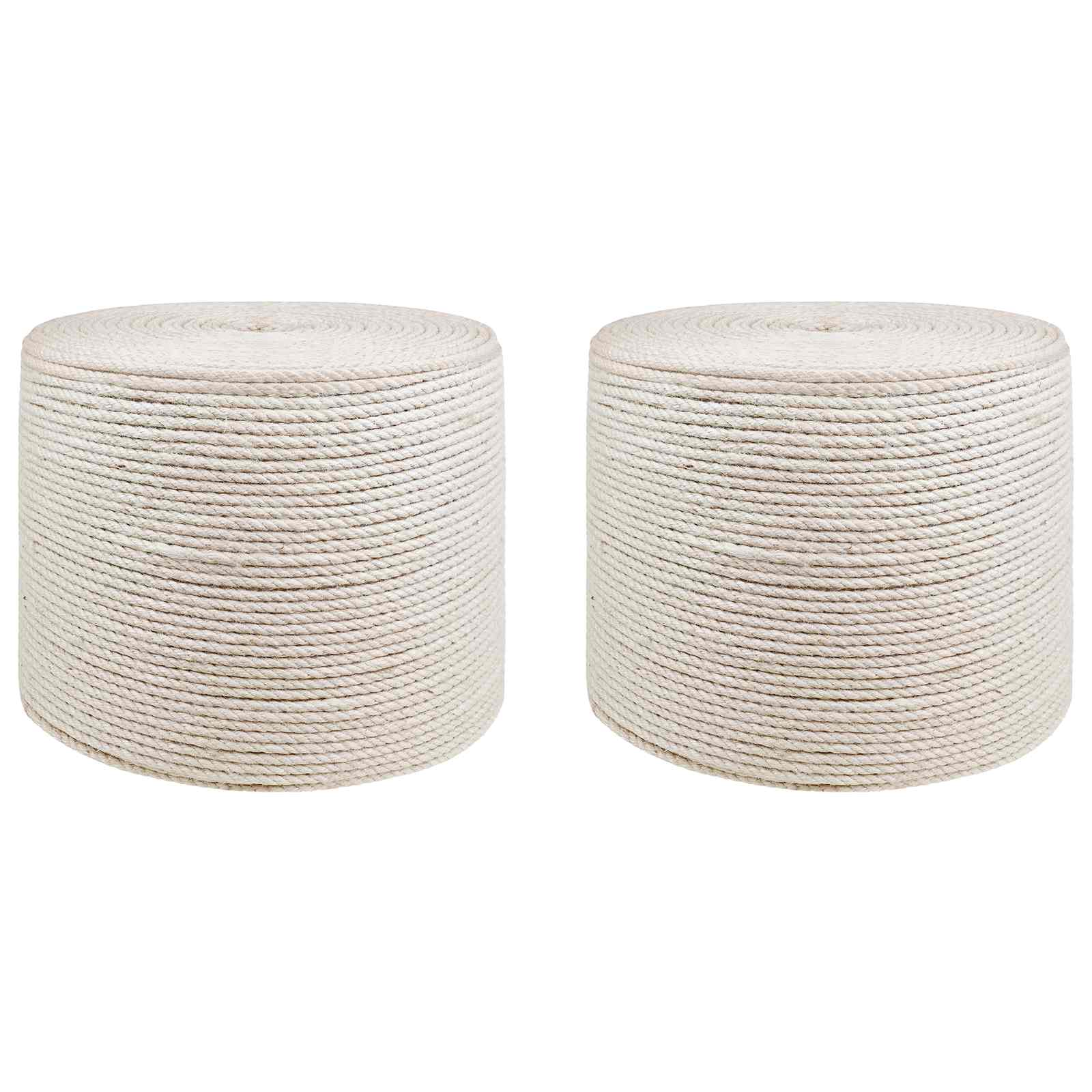 Uže od jute 2 pcs 2 Bijela 100% Juta Tossa