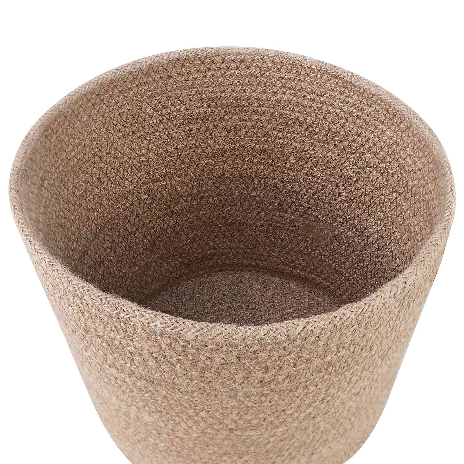 Set saksija za biljke 2 pcs Prirodna Ø 21 x 21 cm 100% Jut