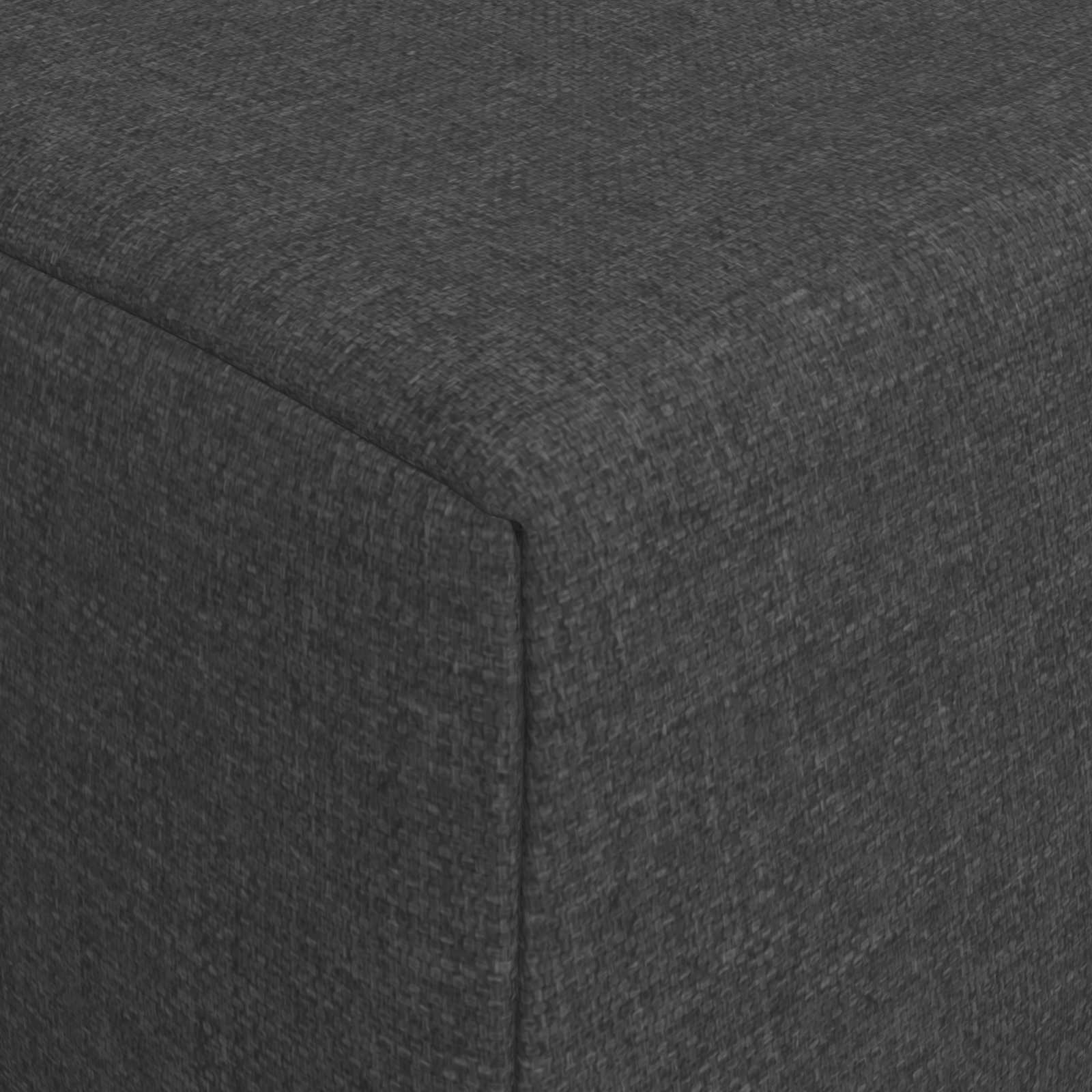 Sofa na razvlačenje Tamnosiva 200 x 70 x 10 cm Tkanina
