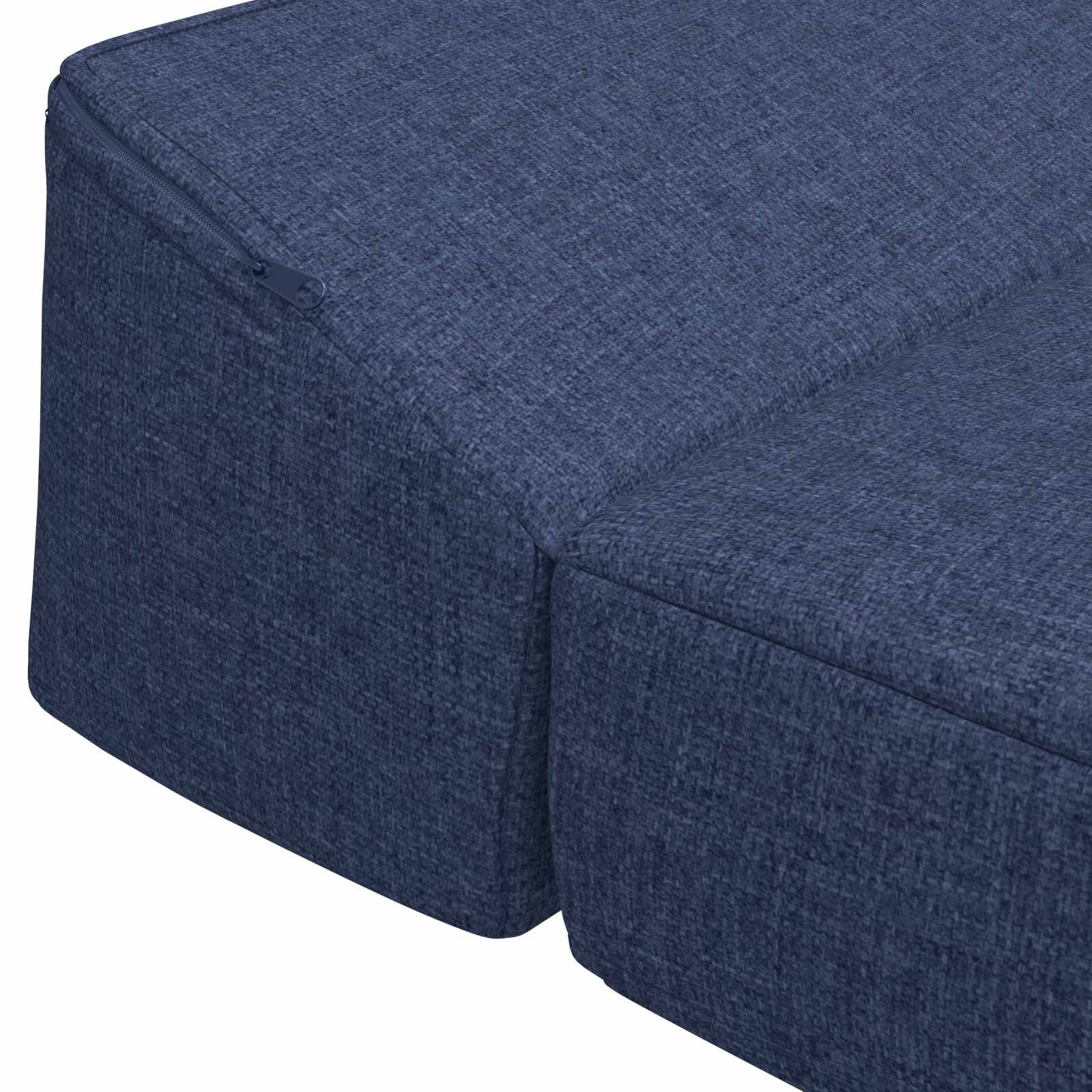 Sofa na razvlačenje Plava 200 x 70 x 10 cm Tkanina