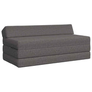Sofa na razvlačenje Svjetlosiva 120 x 60 x 49 cm Tkanina
