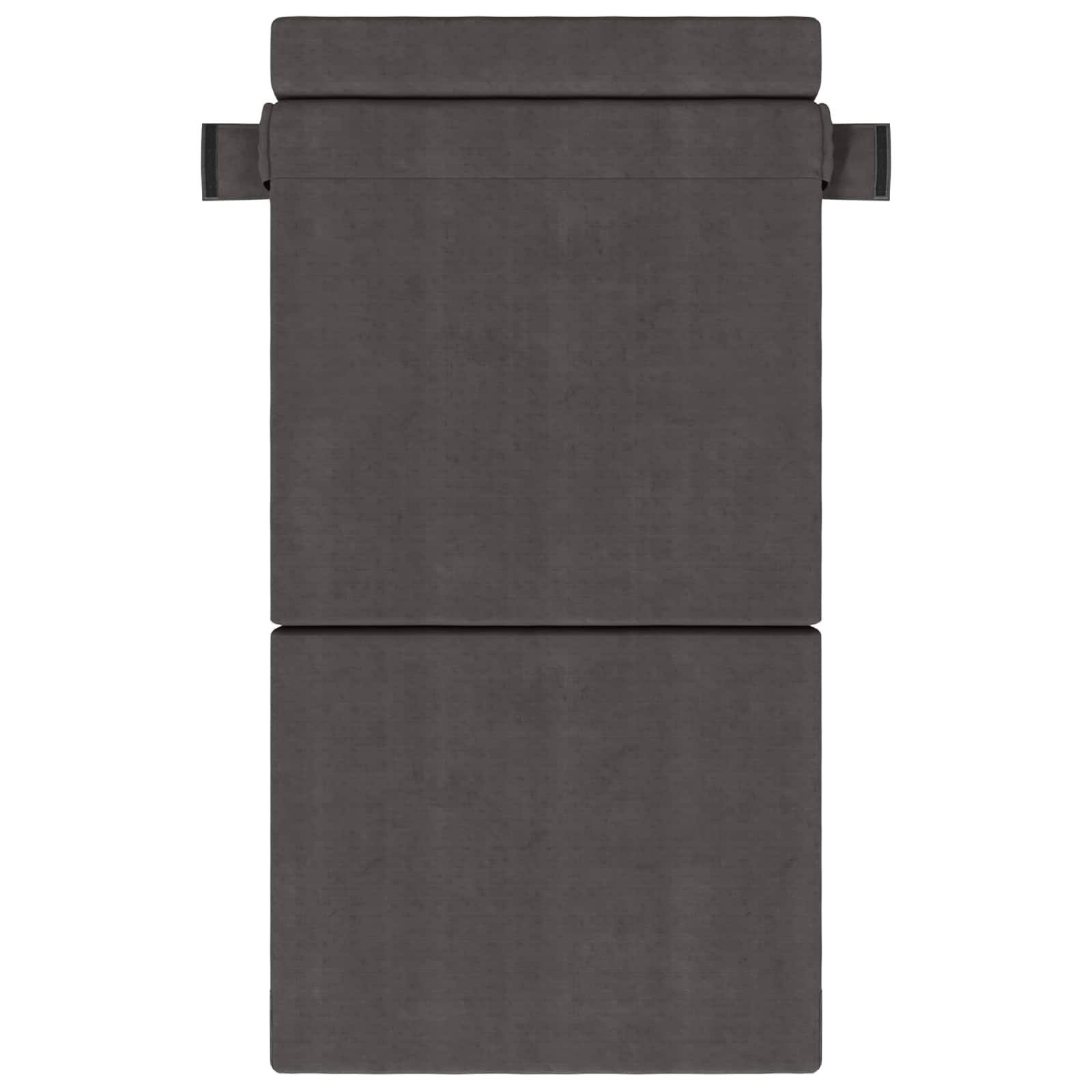 Sofa na razvlačenje Tamnosiva 70 x 72 x 60 cm Tkanina