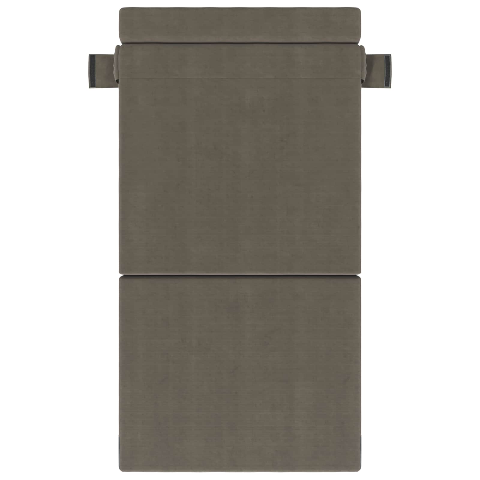 Sofa na razvlačenje Svjetlosiva 100 x 80 x 60 cm Tkanina