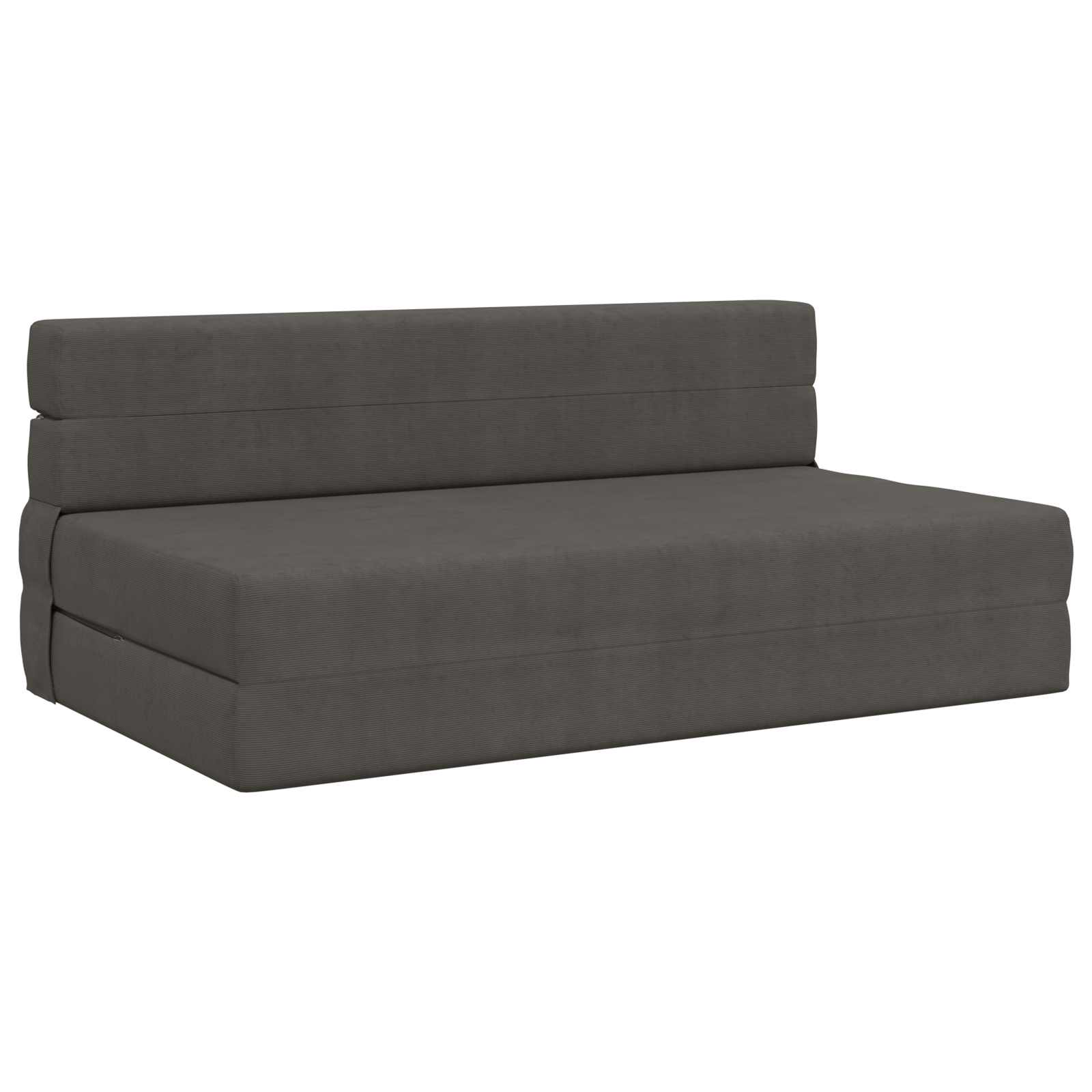 Sofa na razvlačenje Tamnosiva 152 x 86,5 x 60 cm Tkanina
