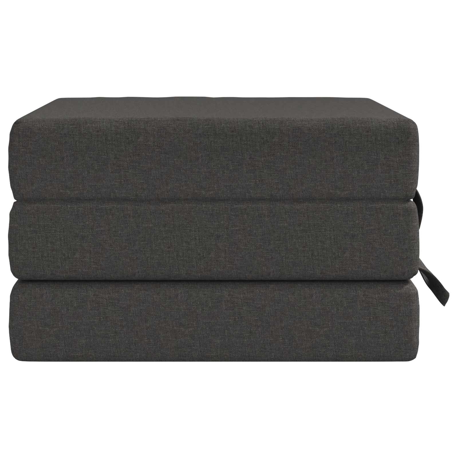 Sofa na razvlačenje 90 x 63 x 45 cm Tamnosiva