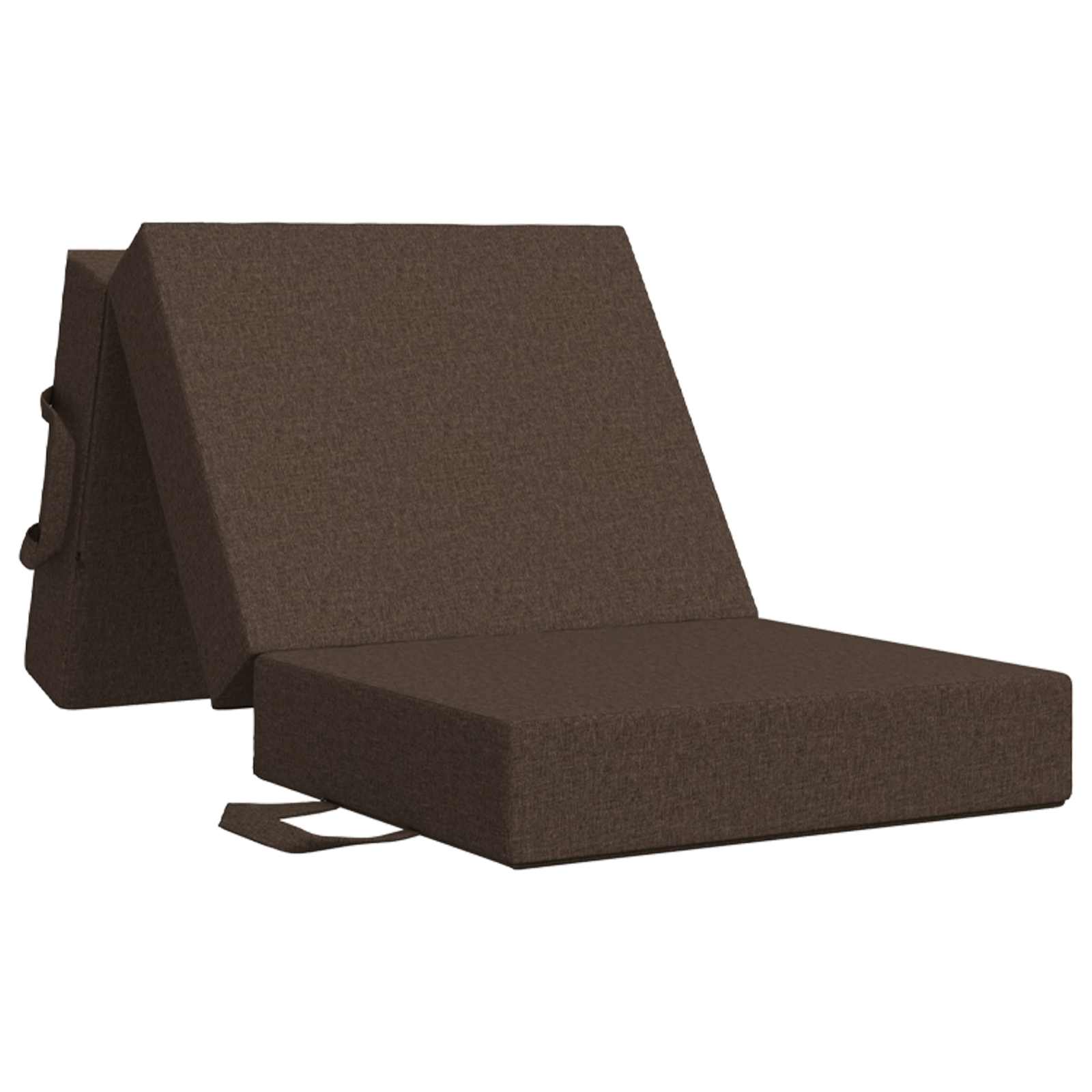 Sofa na razvlačenje 90 x 63 x 45 cm Sivosmeđa