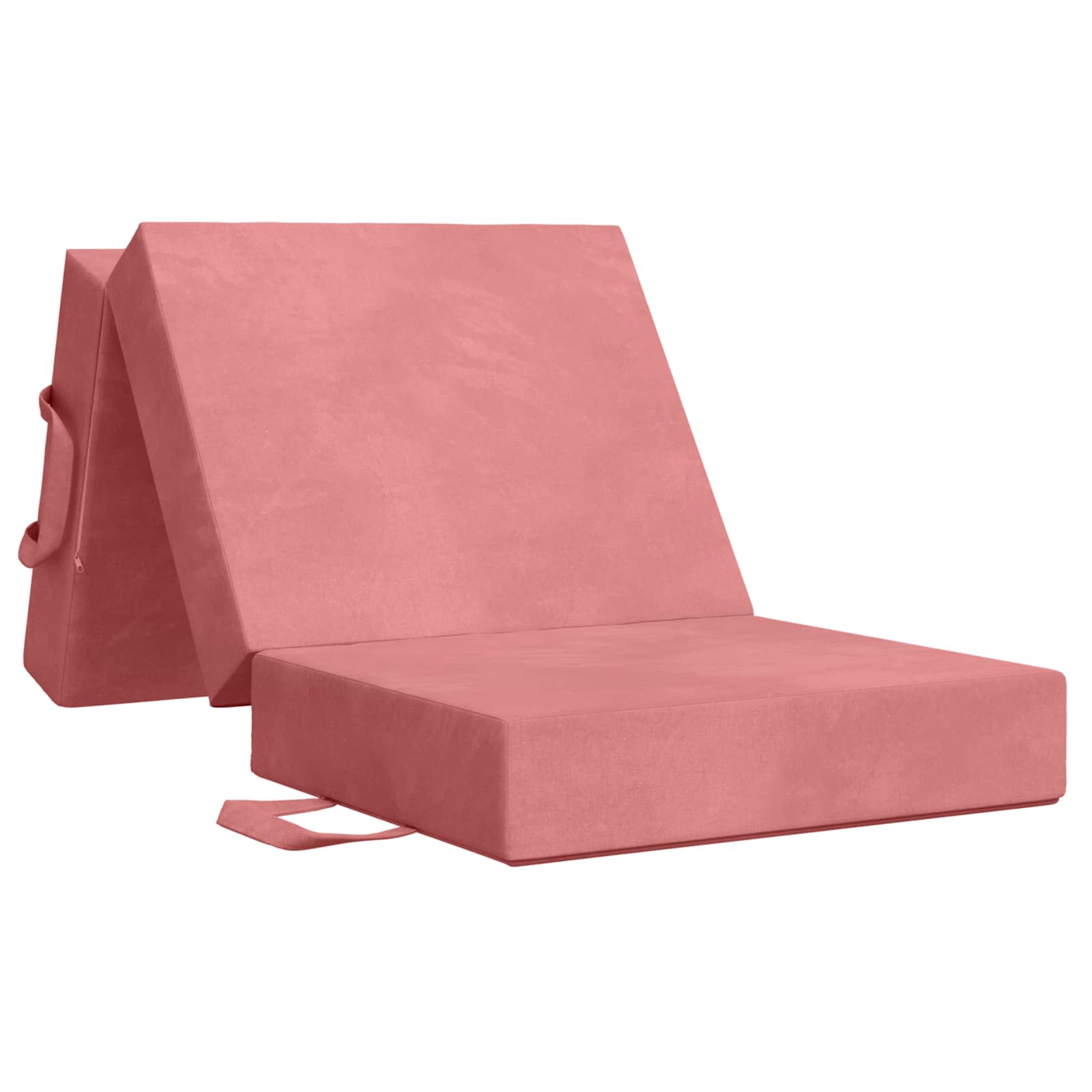 Sofa na razvlačenje 90 x 63 x 45 cm Ružičasta