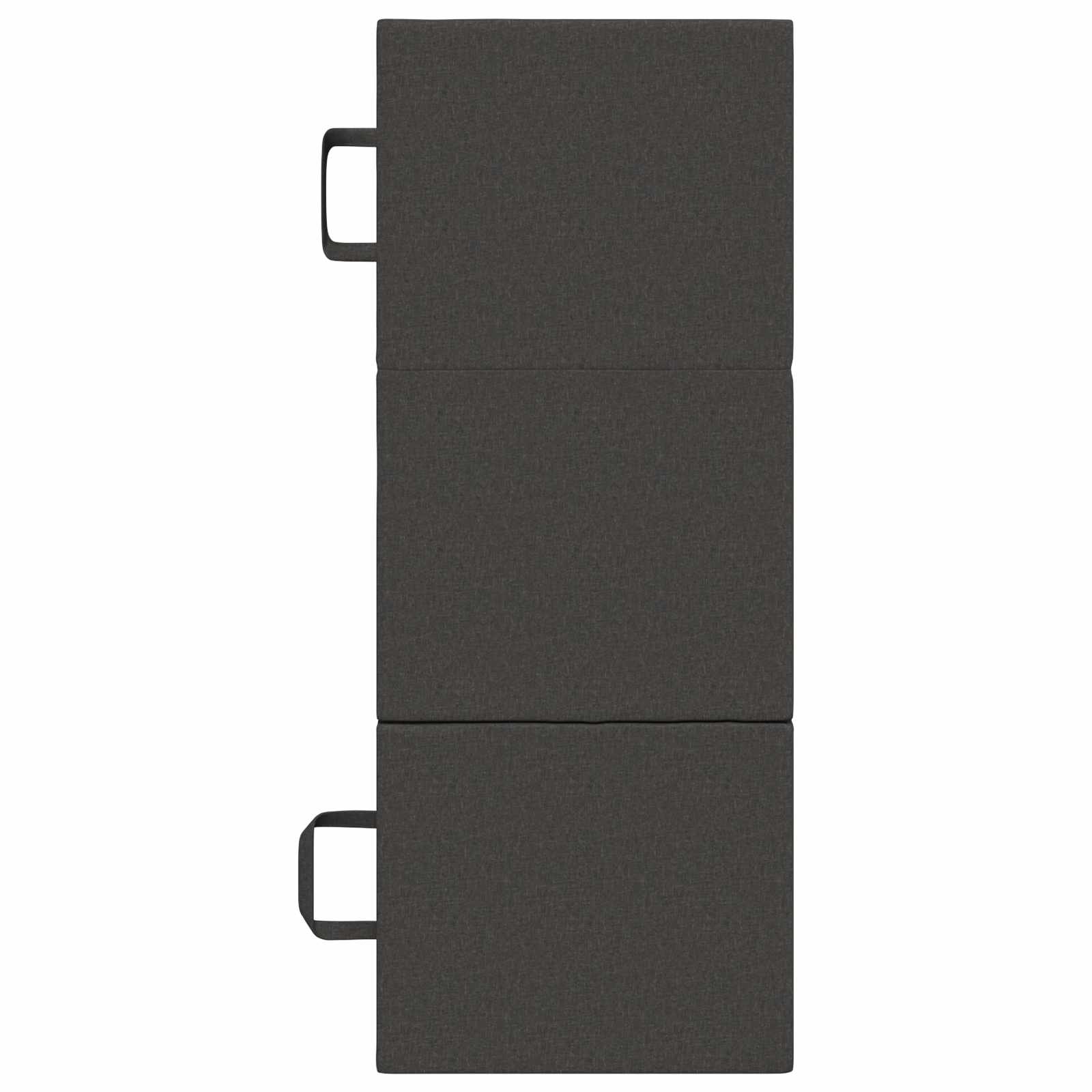 Sofa na razvlačenje 75 x 67 x 45 cm Tamnosiva