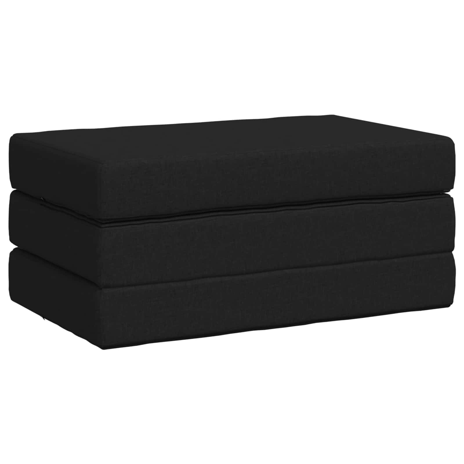 Sofa na razvlačenje 80 x 67 x 45 cm Crna