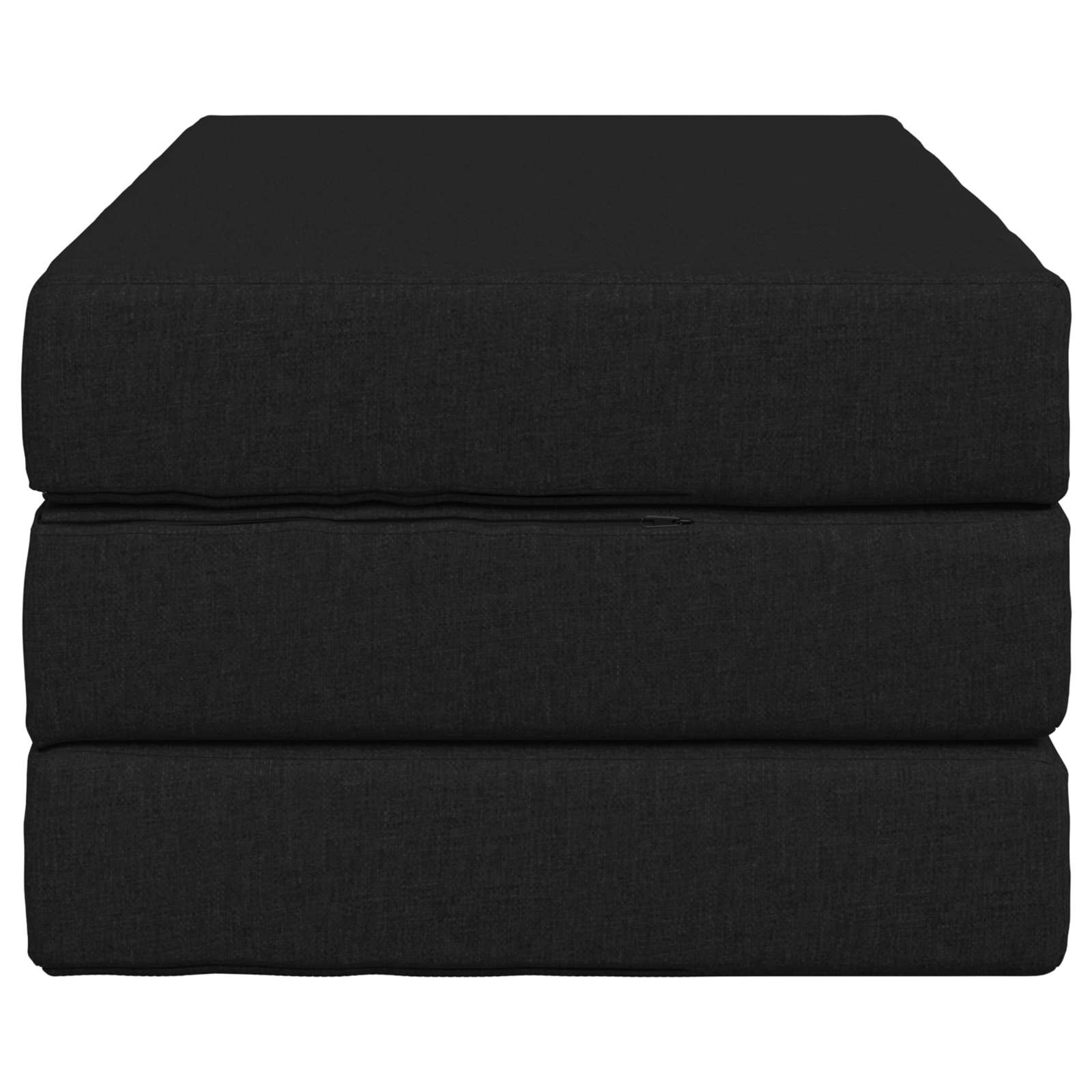 Sofa na razvlačenje 80 x 67 x 45 cm Crna