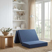 Sofa na razvlačenje 100 x 67 x 45 cm Plava