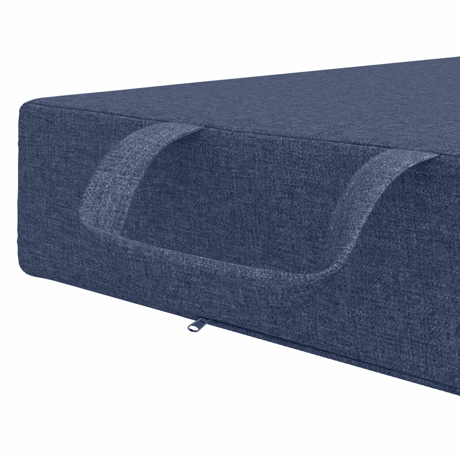 Sofa na razvlačenje 90 x 67 x 45 cm Plava
