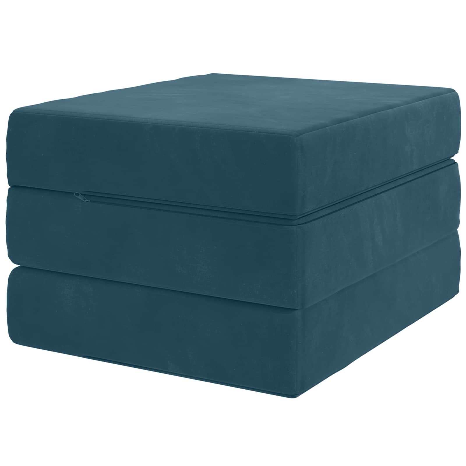 Sofa na razvlačenje 90 x 67 x 45 cm Plava