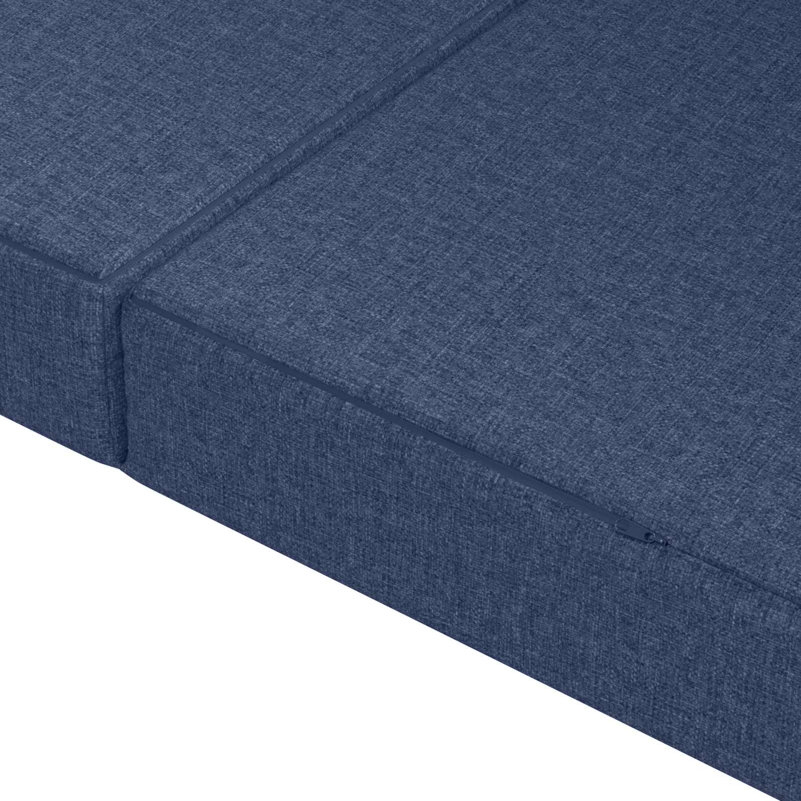 Sofa na razvlačenje 100 x 67 x 45 cm Plava