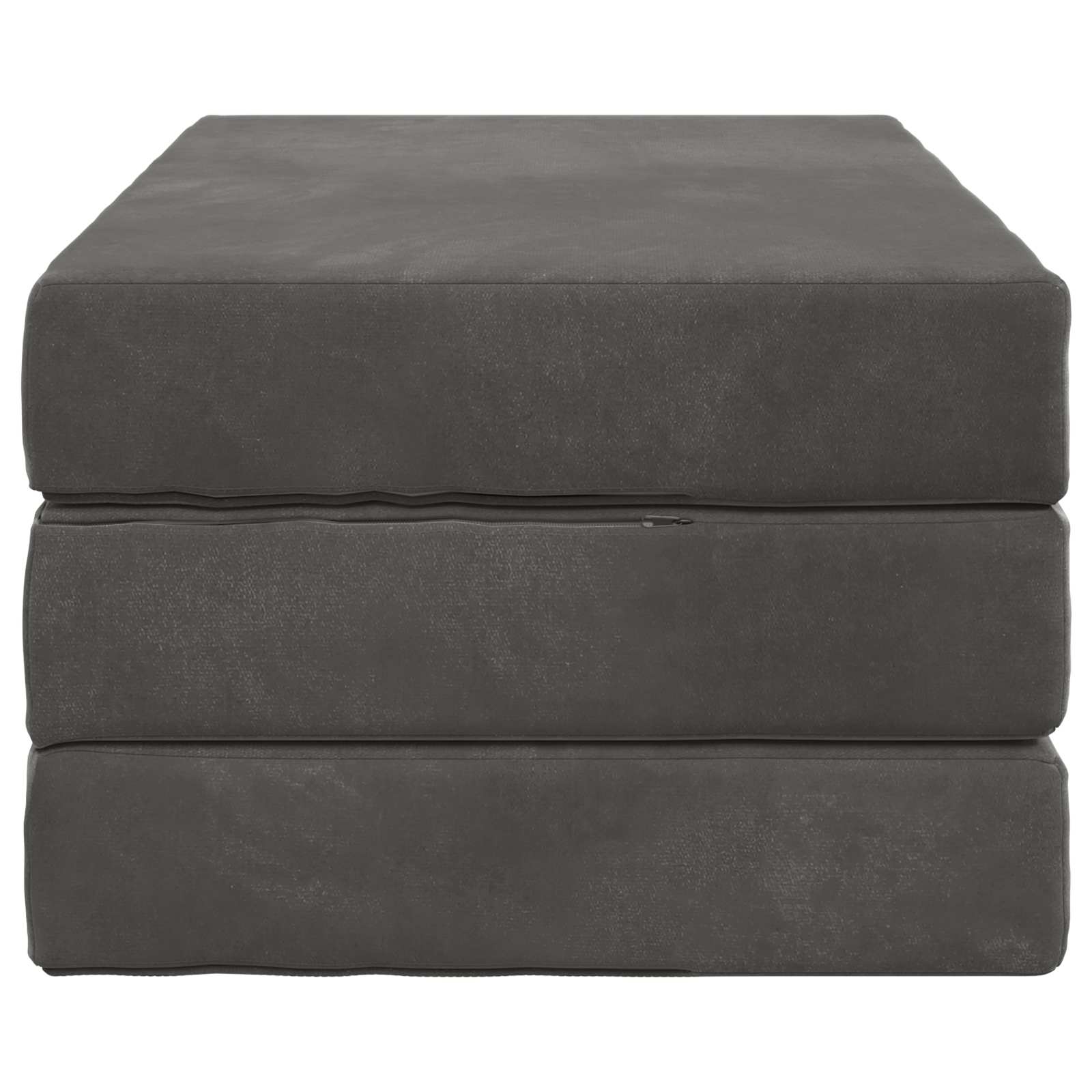 Sofa na razvlačenje 100 x 67 x 45 cm Tamnosiva