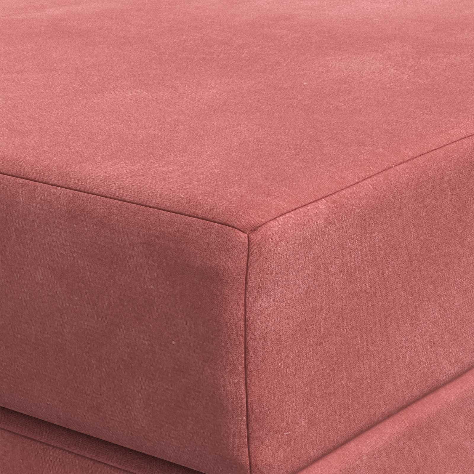 Sofa na razvlačenje 100 x 67 x 45 cm Ružičasta