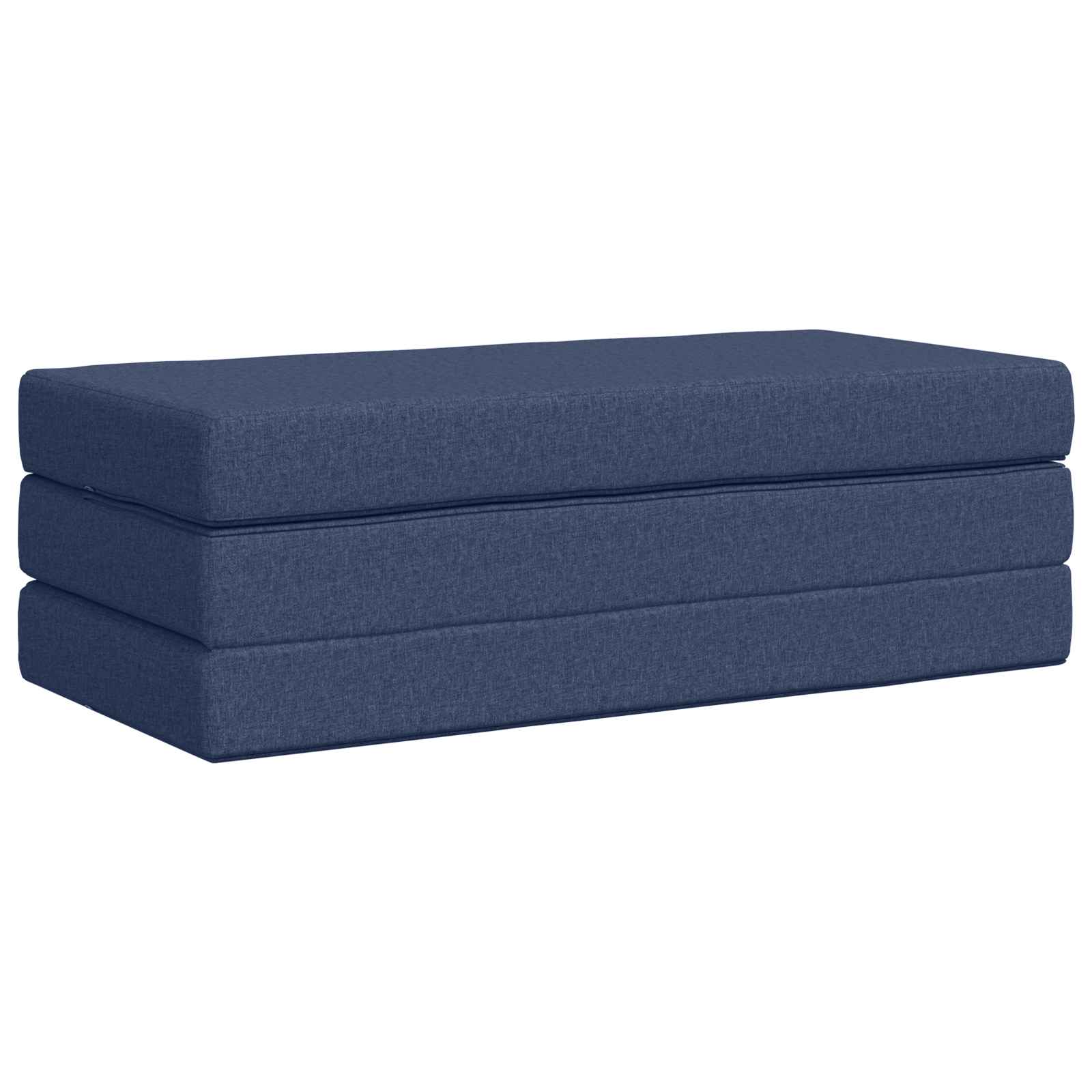 Sofa na razvlačenje 120 x 67 x 45 cm Plava
