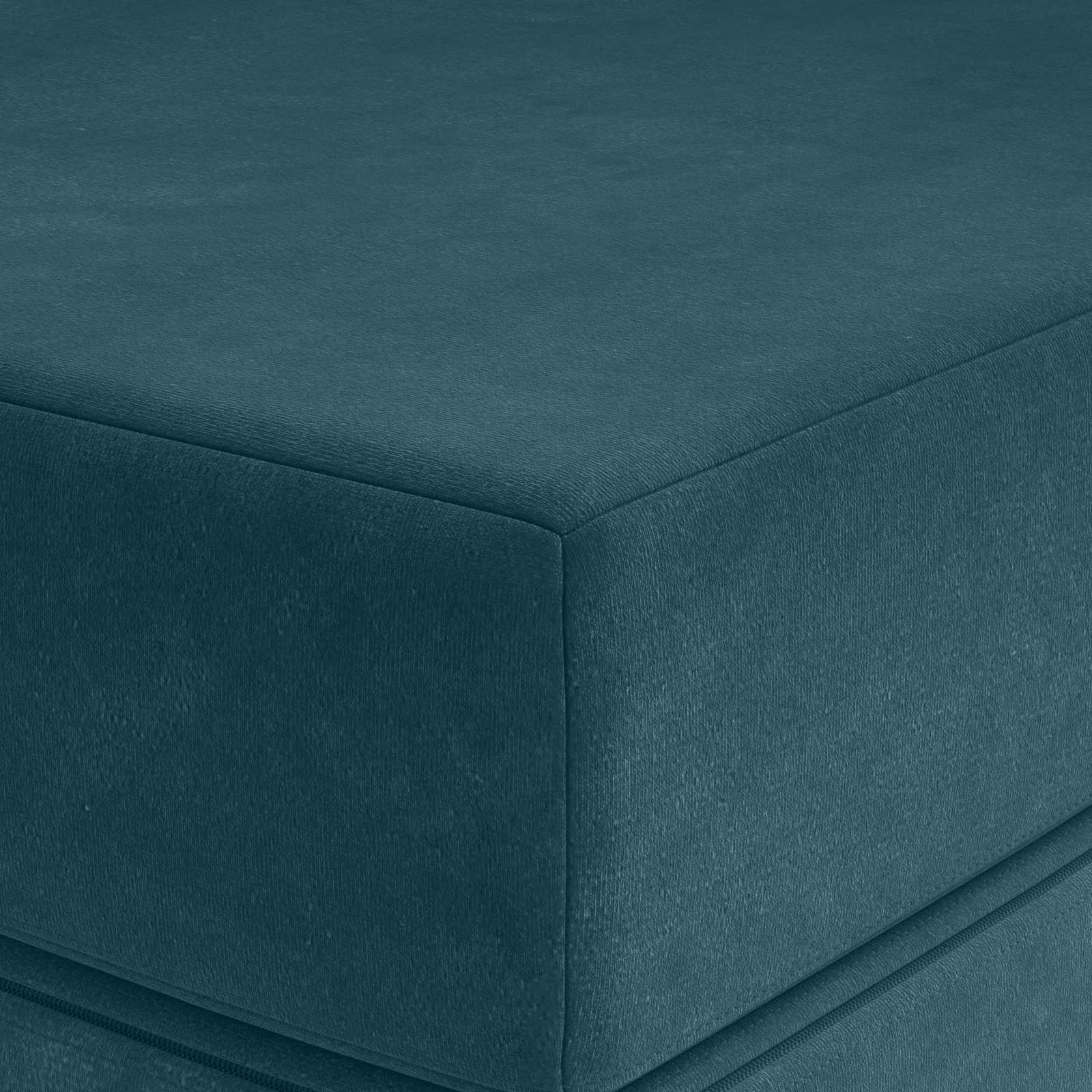 Sofa na razvlačenje 120 x 67 x 45 cm Plava