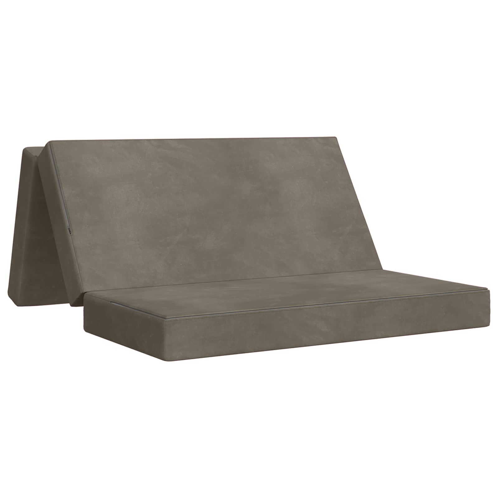 Sofa na razvlačenje 120 x 67 x 45 cm Svjetlosiva