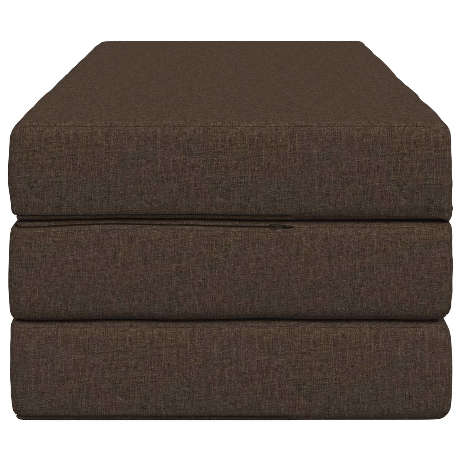 Sofa na razvlačenje 140 x 67 x 45 cm Sivosmeđa
