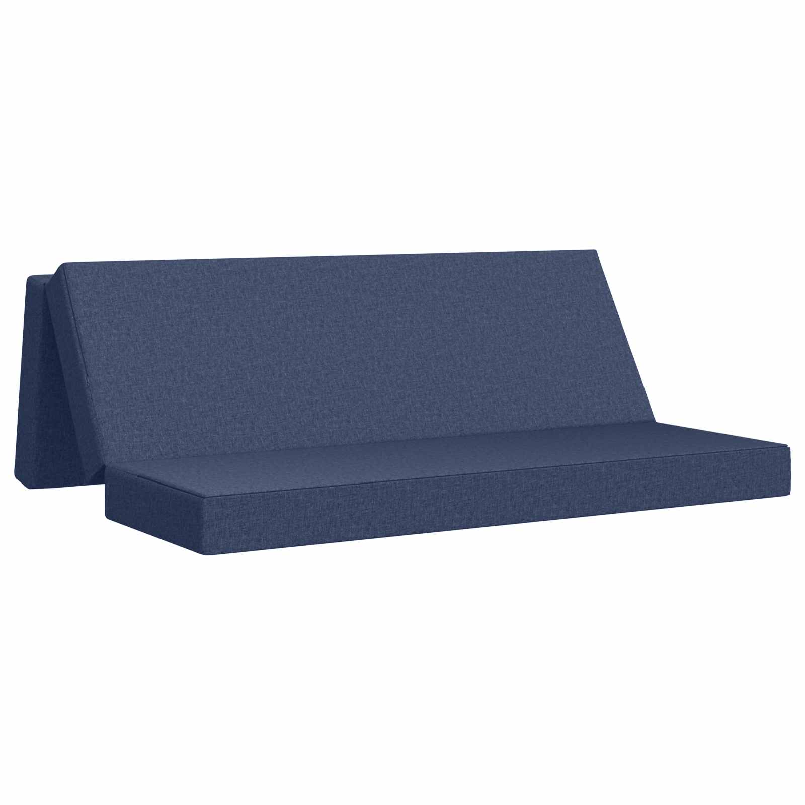 Sofa na razvlačenje 200 x 67 x 45 cm Plava