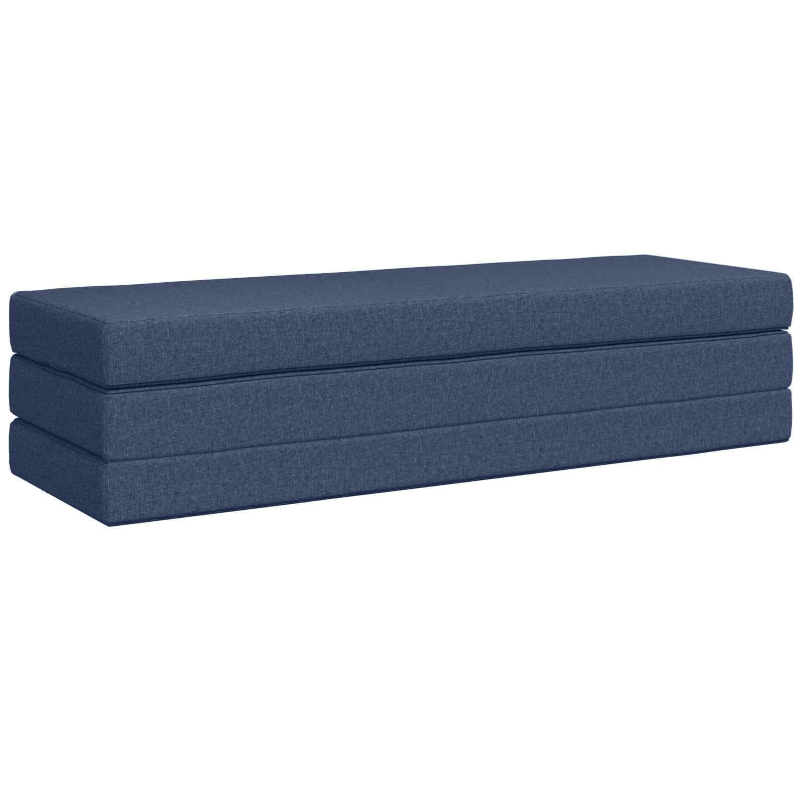 Sofa na razvlačenje 200 x 67 x 45 cm Plava