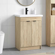Set namještaja za kupaonicu Hrast sonoma 56 x 37,5 x 81 cm
