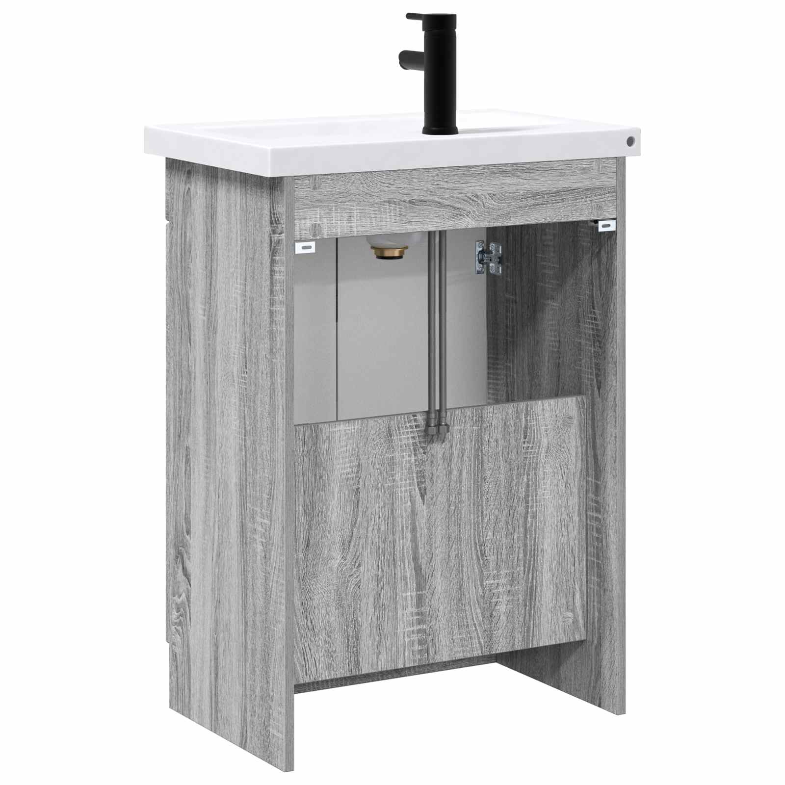 Set namještaja za kupaonicu Siva Sonoma 78,5 x 37,5 x 81 cm