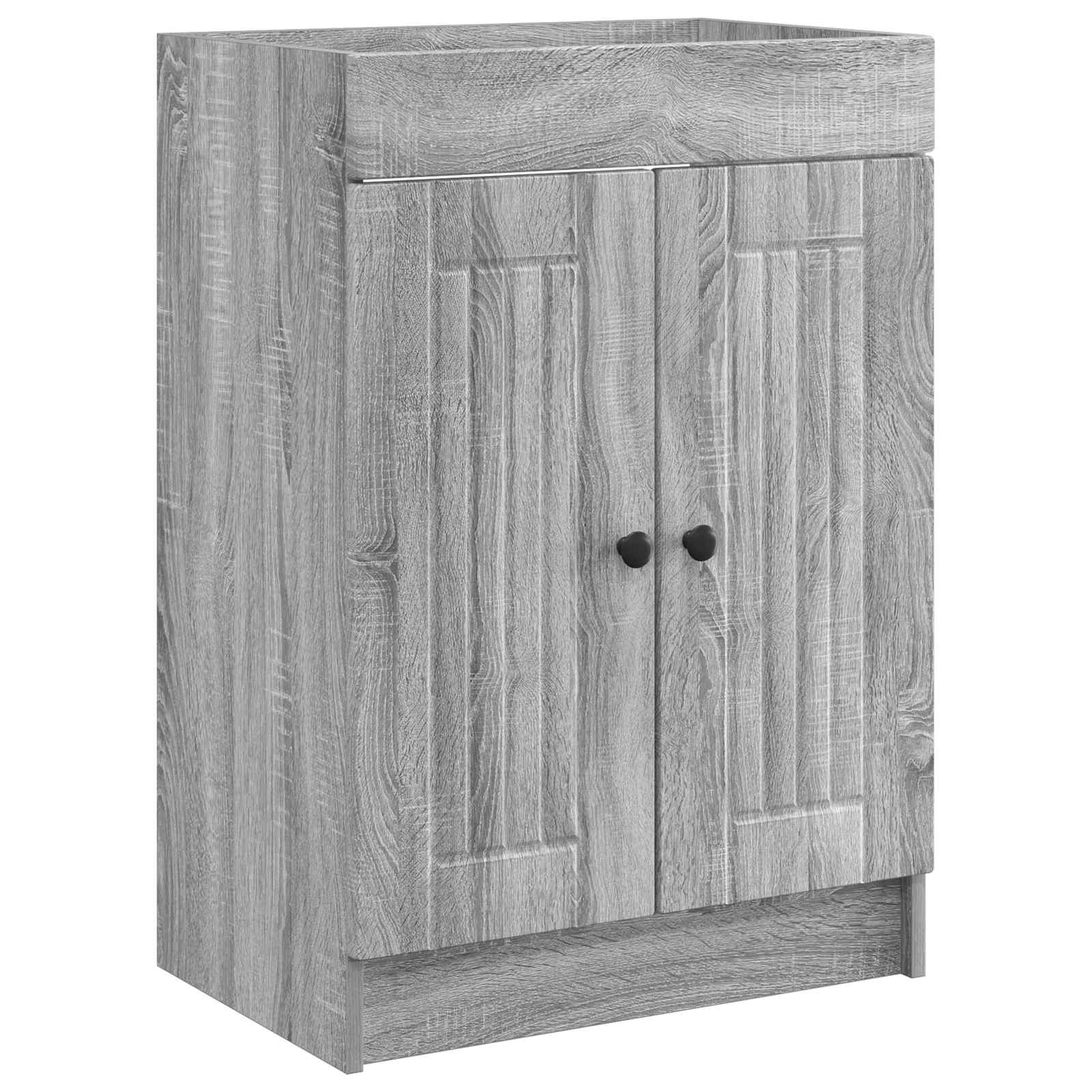Set namještaja za kupaonicu Siva Sonoma 78,5 x 37,5 x 81 cm