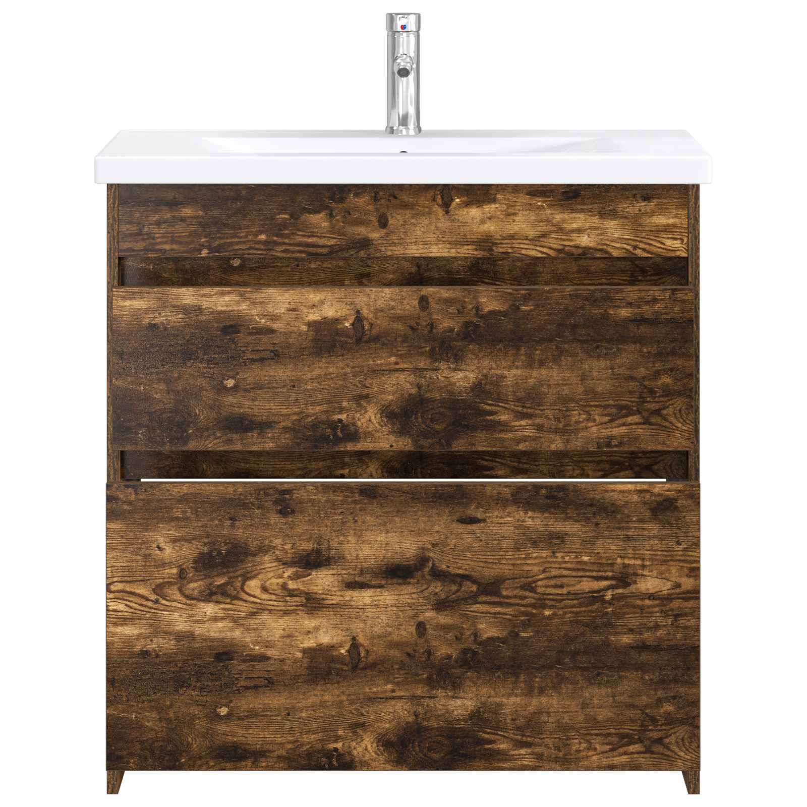 Set namještaja za kupaonicu Dimljeni hrast 81 x 40 x 84,5 cm
