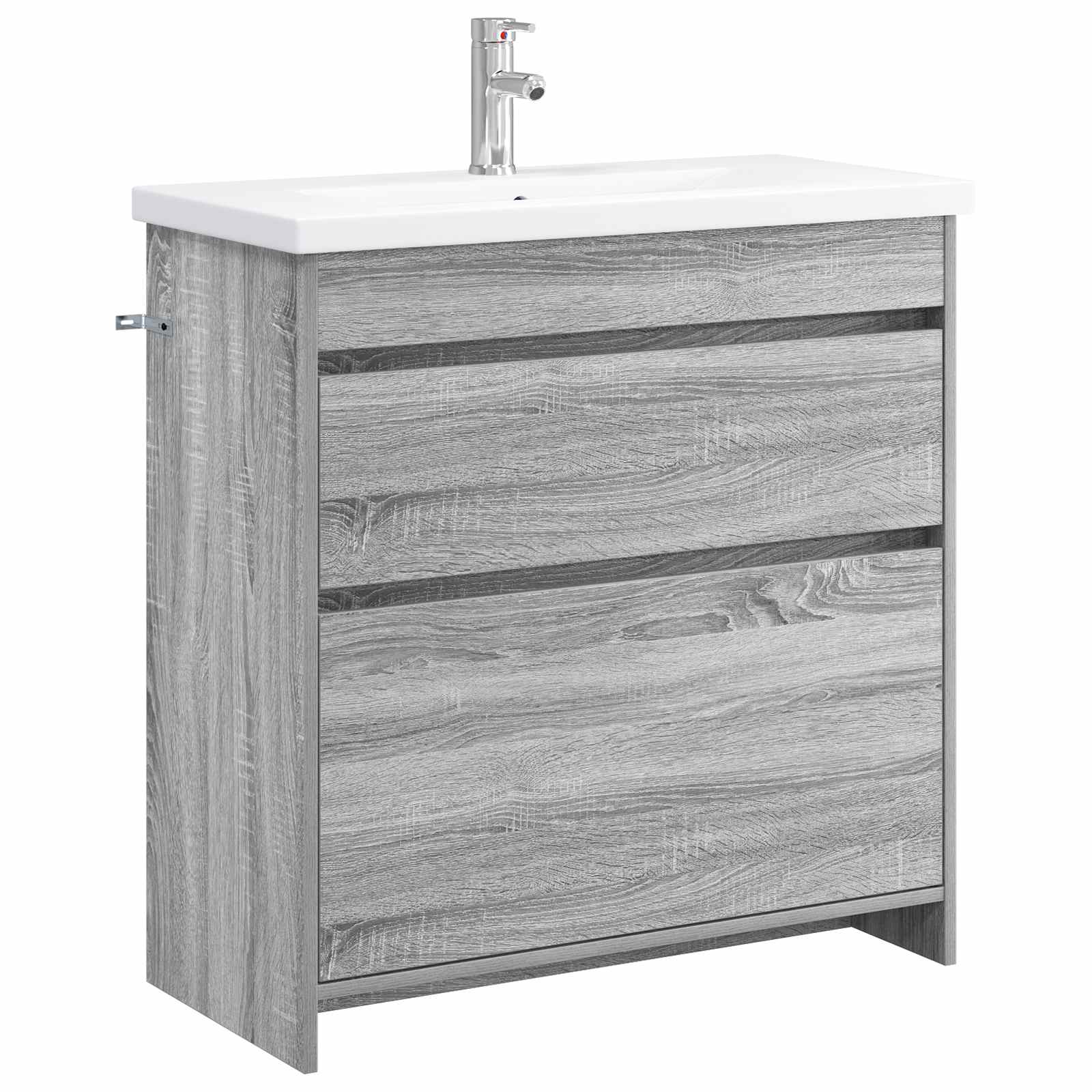 Set namještaja za kupaonicu Siva Sonoma 81 x 40 x 84,5 cm